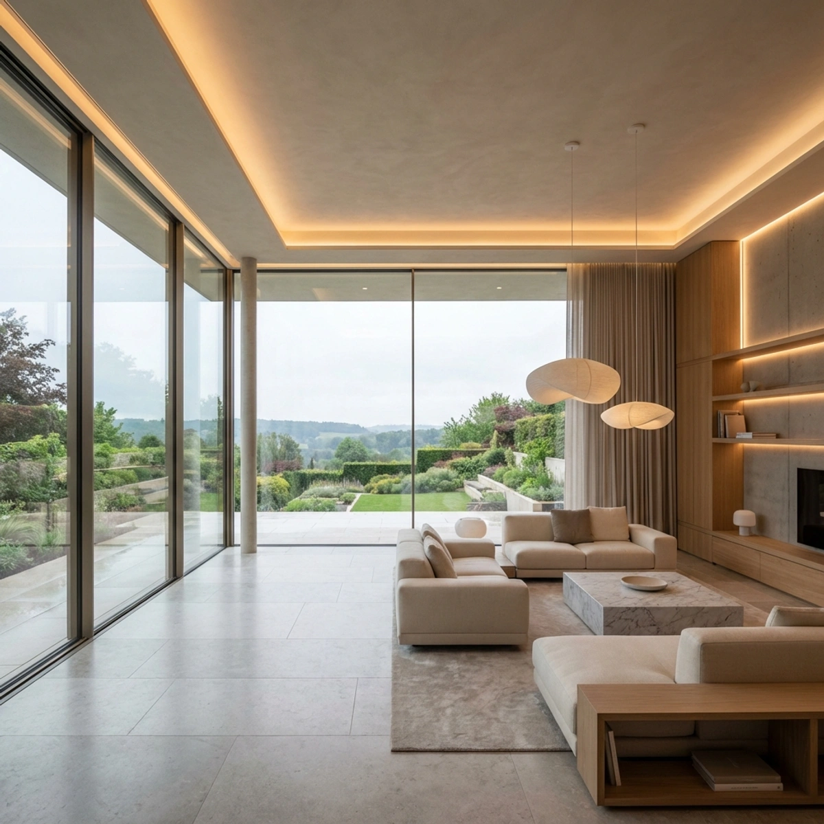 Extension luxueuse et création de salle de bain